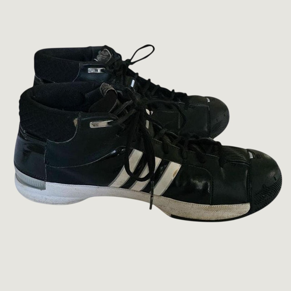 Y2k Adidas Pro Model 2G Basketball Shoes 12 Classic Mid-Top 2008 Streetwear